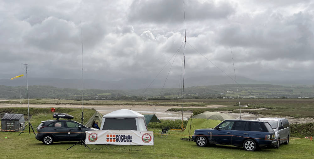 GB8SOS - Special event station on Shell Island near Harlech